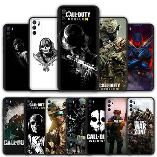เคสโทรศัพท์มือถือ ซิลิโคนนิ่ม ลาย call of duty TP21 สําหรับ Realme 2 3 A5 3 Pro X Lite