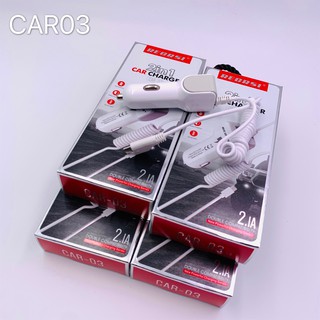 RERSI CAR-03 Car Charger Adapter 2.1A Fast Car Charger สายชาร์จกล้องหน้ารถ(MIRCO)