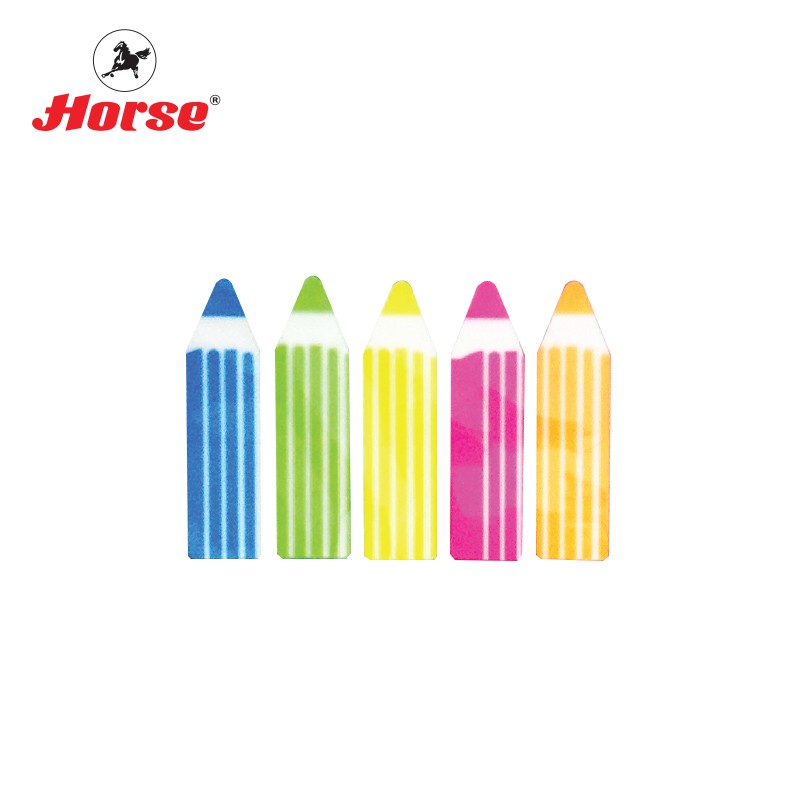 HORSE ตราม้า ฟิล์มอินเด็กซ์ 5 สี รูปดินสอ H-01 ราคา ถูกที่สุด ดีลบีเคเค แกลเลอรีภาพที่ 3