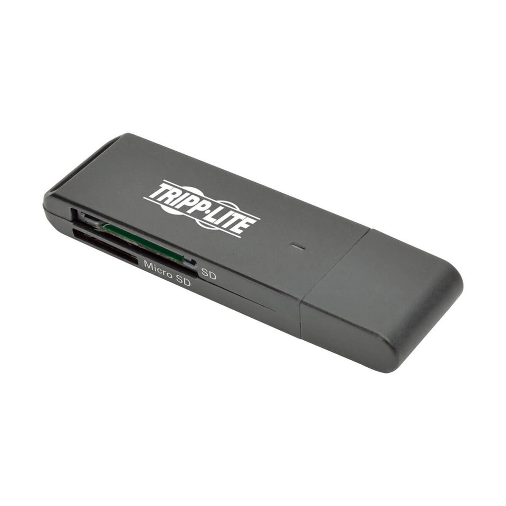 TrippLite USB 3.0 SuperSpeed SD/Micro SD Memory Card Media Reader