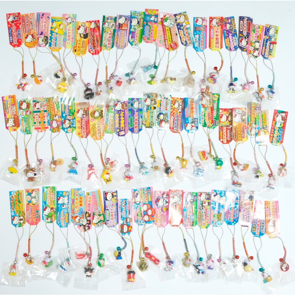✅พร้อมส่ง No.7 Hello Kitty Souvenir mobile keychains from Japan Sanrio🇯🇵พวงกุญแจ