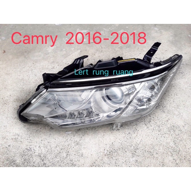 ของเเท้!!  ไฟหน้า camry 2016-2019 ไฟหน้าคัมรี่ 2018 ไฟหน้า camry2017 คัมรี่ 2019
