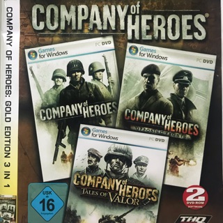 แผ่นเกมส์ pc Company of Heroes 3in1