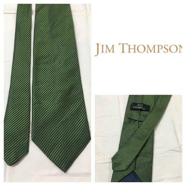 เนคไท มือสอง  Brand : JIM THOMPSON แท้💯%