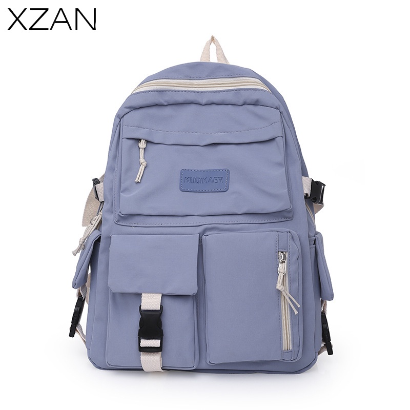 School bag cheap with many pockets