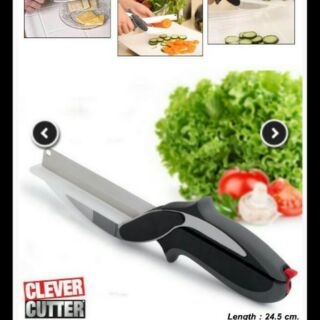 Clever Cutter มีดหั่นพร้อมเขียงแบบ 2-in-1