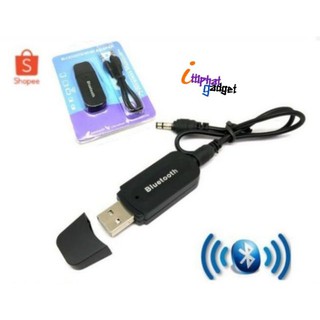 อุปกรณ์รับสัญญาณเสียงผ่านบูลทูธ บูลทูธรถยนต์ USB Bluetooth Audio Music Receiver Wireless Adapter Car Bluetooth