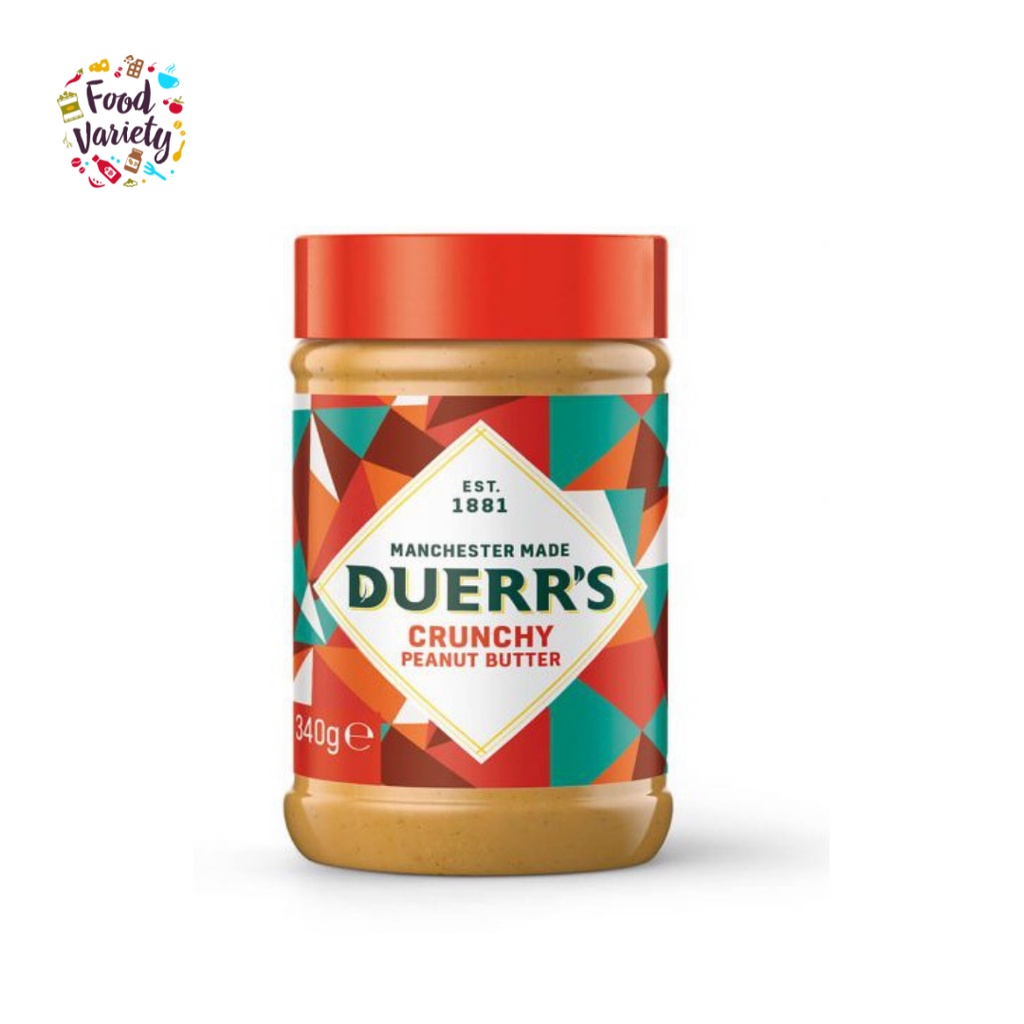 [BestBefore-30Nov2025] Duerr's Crunchy Peanut Butter 340g