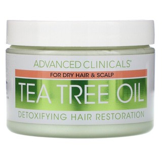 New🌟PreOrder🌟 Advanced Clinicals, Tea Tree Oil, Detoxifying Hair Mask, 12 oz (340 g)