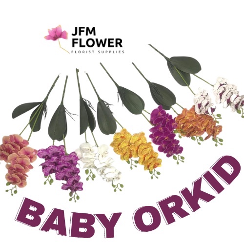 (RM7.90/PCS) Mini ประดิษฐ์เด็ก Orkid/ Baby Orkid/ Mini Orkid/ Orkid ดอกไม้/ดอกไม้