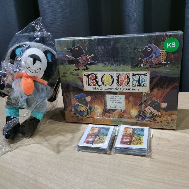 [แถมซองแท้+ตุ๊กตาVegabondลิขสิทธิ์แท้] Root the Underworld expansion[KS] boardgame บอร์ดเกม root boa