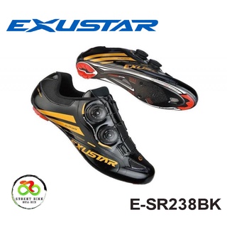 รองเท้าเสือหมอบ Exustar E-SR238BK พื้น high modulus carborn แบบเอ็นบิดล๊อค