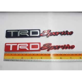 logo trd sportivo ของรถ toyota 19×2.4cm