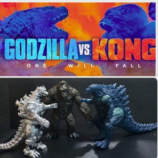 พร้อมส่งในไทยโมเดล คิงคอง vsก้อตซิล่า-kong vs godzilla kingkong