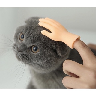 [พร้อมส่ง]มือน้อยแสนซน มือน้อยกลอยใจ น้องหมา น้องแมว ลิงมาโมเสท นกแก้ว ของเล่นแกล้งเจ้านาย