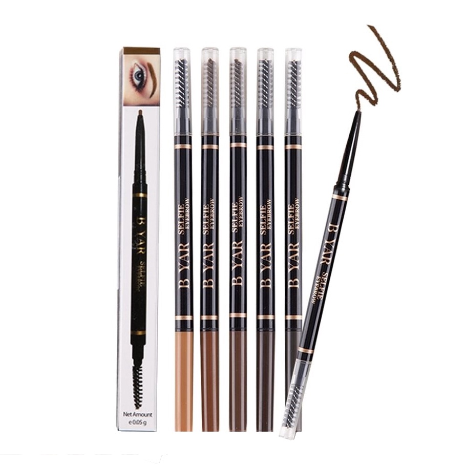 B Yar Selfie eyebrow ดินสอเขียนคิ้วบีญ่าร์ มีให้เลือกถึง 5 สี