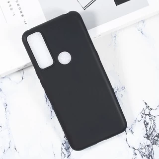 Tcl 20 R 5G T767H เคส TPU ซิลิโคน นิ่ม สีดํา ด้าน เคสโทรศัพท์ พร้อมฟิล์มกระจกนิรภัย