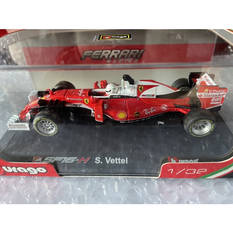 Bburago Ferrari racing #5 S. Vettel