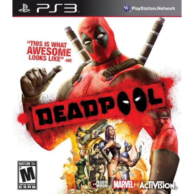 แผ่นเกมส์ PS3 DEADPOOL