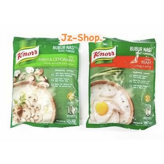 New🔥โจ็กคนอร์ฮาลาล 1แพค/3ซอง โจ้ก  [Knorr Bubur Nasi]โจ็กฮาลาล 2 รสชาติ