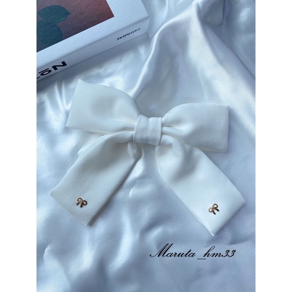 โบว์สีขาว พร้อมส่ง