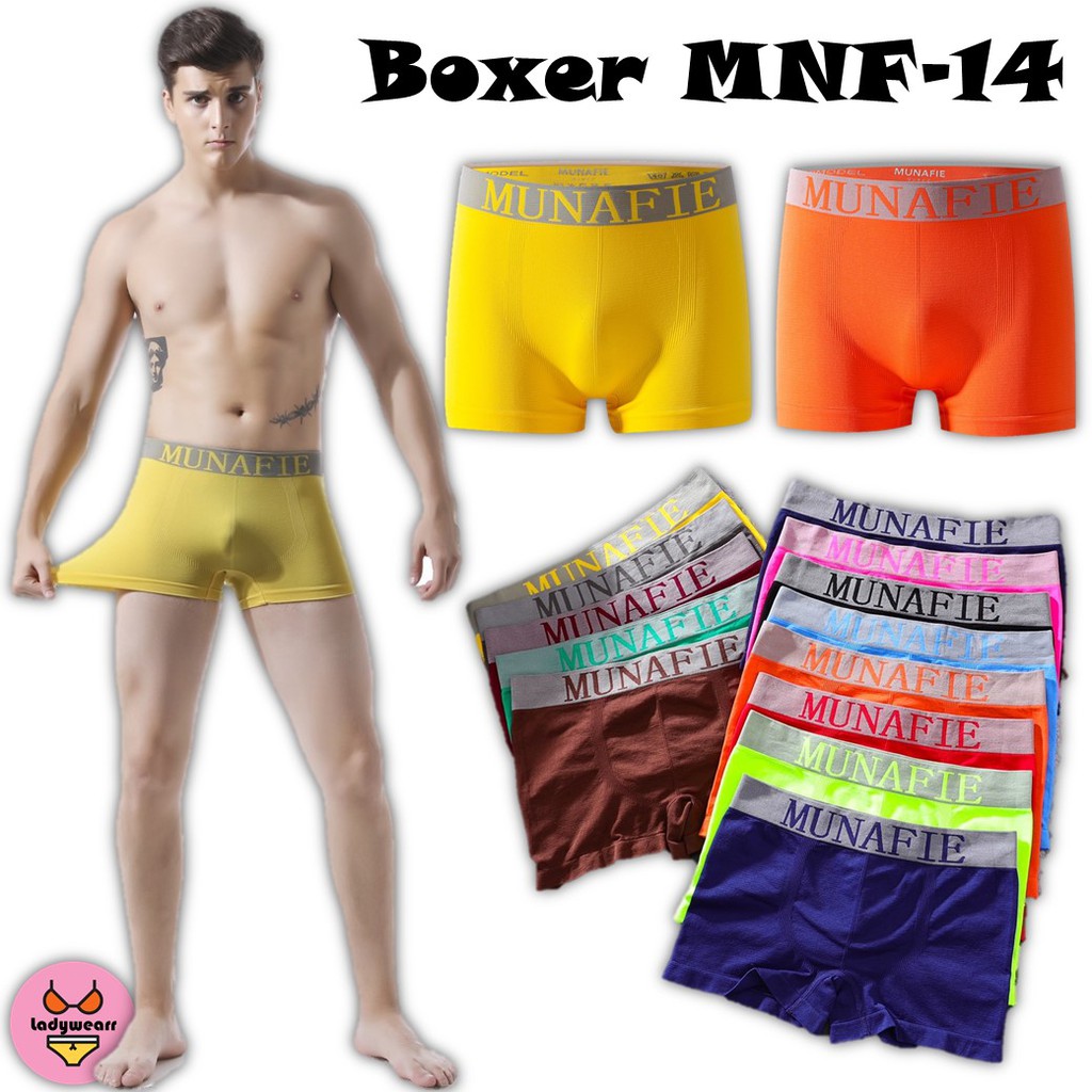จัดส่งฟรี MNF-14 BOXER เกงบ๊อกเซอร์ชาย กกน.ชาย ส่งไวจากไทย