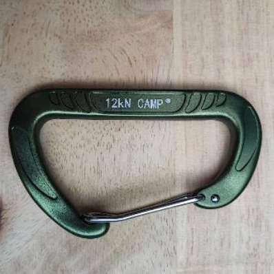 🧷คาราบิเนอร์ 12kN (Carabiner)🧷 สำหรับใช้ภายนอก เดินป่า ,ผูกเปล,แคมป์ปิ้ง ใช้งานตามอเนกประสงค์ - รูปที่ 7
