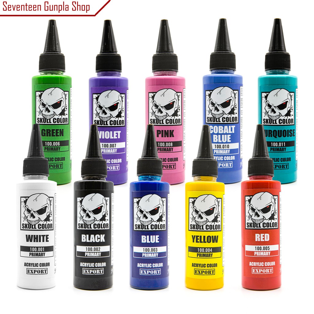 Skull Color 100.083 Moon Yellow 60 ml (Automotive) 8853100903830 สี (สี ...