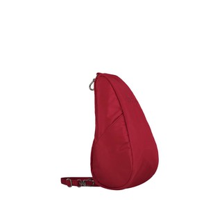 Healthy Back Bag กระเป๋าสะพาย ผ้าไมโครไฟเบอร์ สีแดง Ruby ขนาด Large Baglett กระเป๋าเพื่อสุขภาพ น้ำหนักเบา