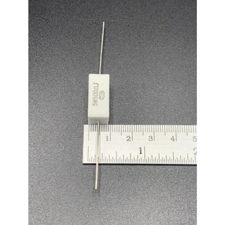 ตัวต้านทาน,R,RESISTER,5 W แบบกระเบื้อง มีหลายค่าให้เลือก(10 ตัว)
