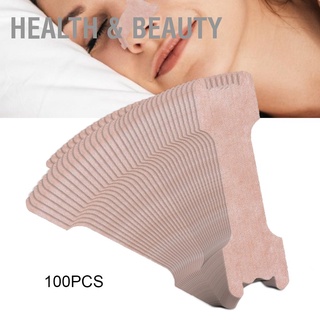 Health &amp; beauty 100Pcs Anti Snoring Nasal Strips Help Breathing Stop Snore Healthy Sleeping