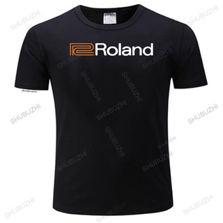 [S-5XL]เสื้อยืดลําลอง พิมพ์ลาย Roland Piano Organs 4 สีดํา แฟชั่นสําหรับผู้ชาย และผู้หญิง
