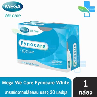 Mega We Care Pynocare White 2x10 Capsules เมก้า วี แคร์ ไพโนแคร์ ไวท์ 20 แคปซูล/กล่อง [1 กล่อง]