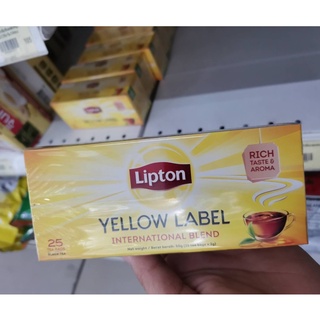 ลิปตัน เครื่องดื่มชาปรุงสำเร็จชนิดซอง 25 ซอง Lipton