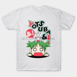 ผ้าฝ้ายคอกลมเสื้อยืด พิมพ์ลาย Yotsuba Yotsuba สําหรับผู้ชายfrom S-4XL