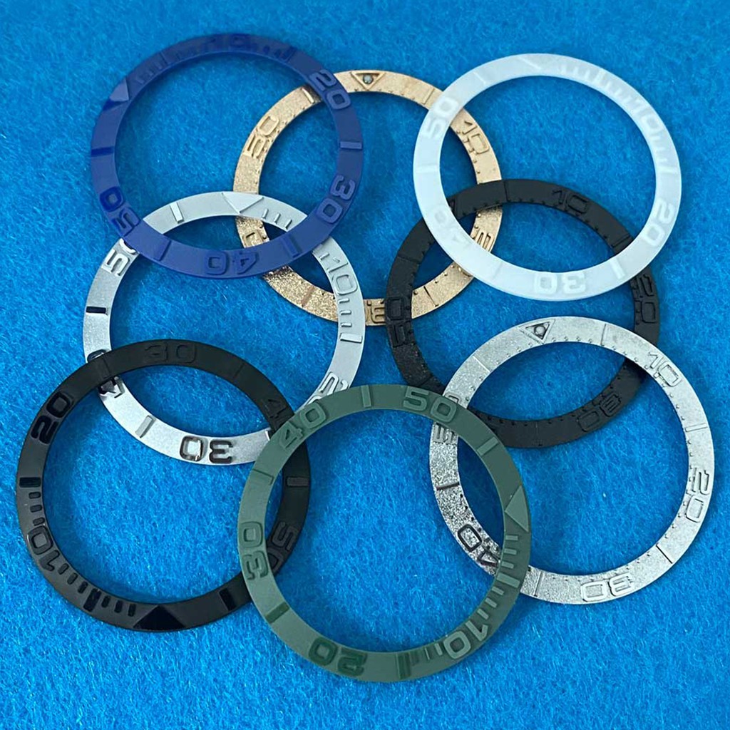38MM Ceramic Bezel Convex Watch Ring Insert for 40MM Watch Case