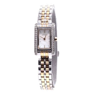 CITIZEN Womens Quartz Stainless Steel Watch รุ่น EZ6354-52D - Two Tone