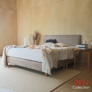 ZEN Collection เตียงนอน ฐานเตียง+หัวเตียง 6ฟุต 5ฟุต 3ฟุตครึ่ง (ไม่รวมที่นอน) NEW YORK+ Bedding Frame | Premium PU