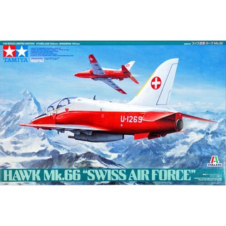 โมเดลเครื่องบิน Tamiya 1/48 TA89784 HAWK MK.66 SWISS AIR FORCE