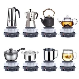 YQ-105เตาไฟฟ้าอเนกประสงค์ขนาดเล็กสำหรับ ต้มกาแฟ อุ่นอาหาร เตาขนาดพกพา รุ่น YQ-105 500W (สีเงิน)เตาไฟฟ้าอเนกประสงค์YQ-105