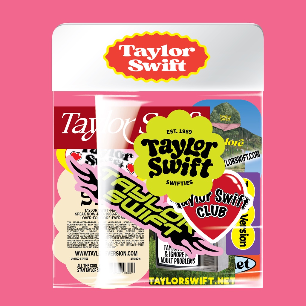 Fanart Taylor Swift Sticker Pack สําหรับ Journal โทรศัพท์แล็ปท็อป 22 ชิ้น