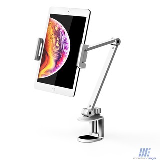 ขาวางแบบยึดขอบโต๊ะ สำหรับ Tablet Swivel Long Arm Clamp Stand