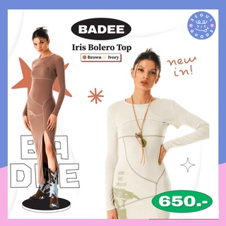 (พร้อมส่ง) เสื้อท็อปคลุมไหล่ BADEE - Iris Bolero Top