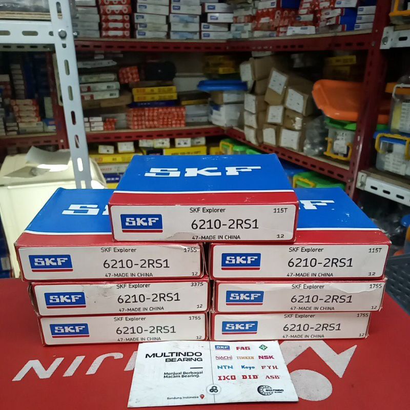 แบริ่ง 6210 2RS1 SKF ORIGINAL
