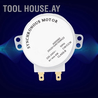 เครื่องมือ House.Ay Tyj50-8A7 มอเตอร์ Ac 220-240V 4Rpm Ccw/Cw สําหรับพัดลมไฟฟ้า