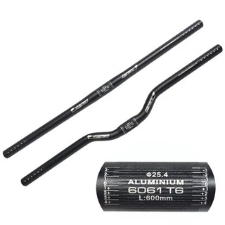 FMFXTR แฮนด์รถจักรยานเสือภูเขา/Fix gear อลูมิเนียม 6061 ขนาด 25.4*600mm แบบตรง/ยก