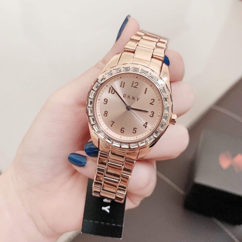 👑ผ่อน0%~แท้100%👑  นาฬิกาข้อมือ ของแท้ DKNY ROSE GOLD WATCH NY2930