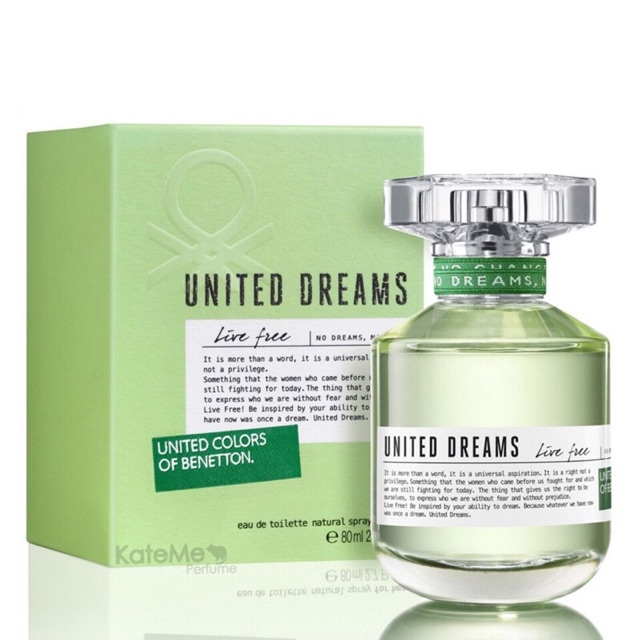 Benetton United Dreams Live Free EDT 80 ml.