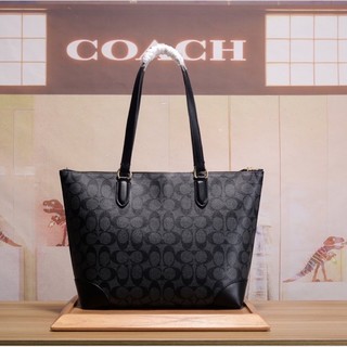 #COACHF36658  COACH REVERSIBLE CITY TOTE IN SIGNATURE CANVAS (COACH F36658) SIZE : 17" (L) x 11 1/2" (H) x 6 1/4" (W)