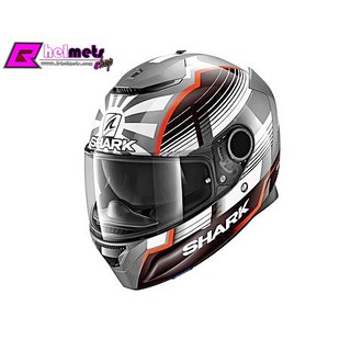 ##หมวกกันน็อค Shark รุ่น SPARTAN ลาย Replica Zarco Malaysian GP Anthracite White Red AWR
